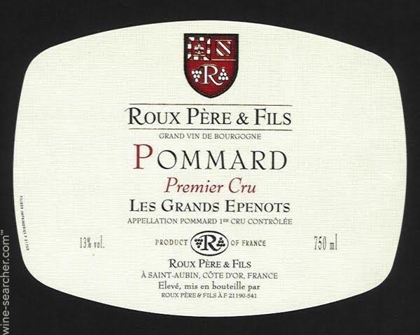 2006 Roux Père Fils Pommard 1er Cru Les Grands Épenots France