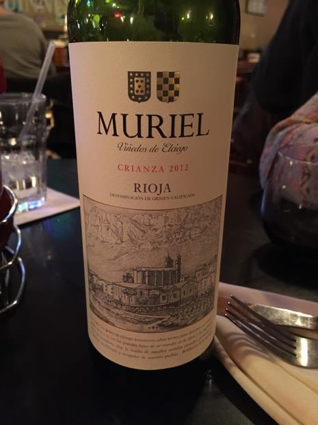 2015 Bodegas Muriel Rioja Vendimia Seleccionada Crianza Spain La