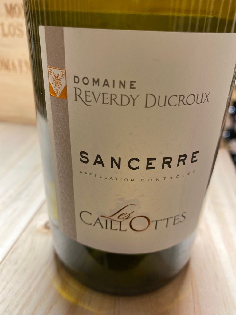 Domaine Reverdy Ducroux Sancerre Les Caillottes France Loire