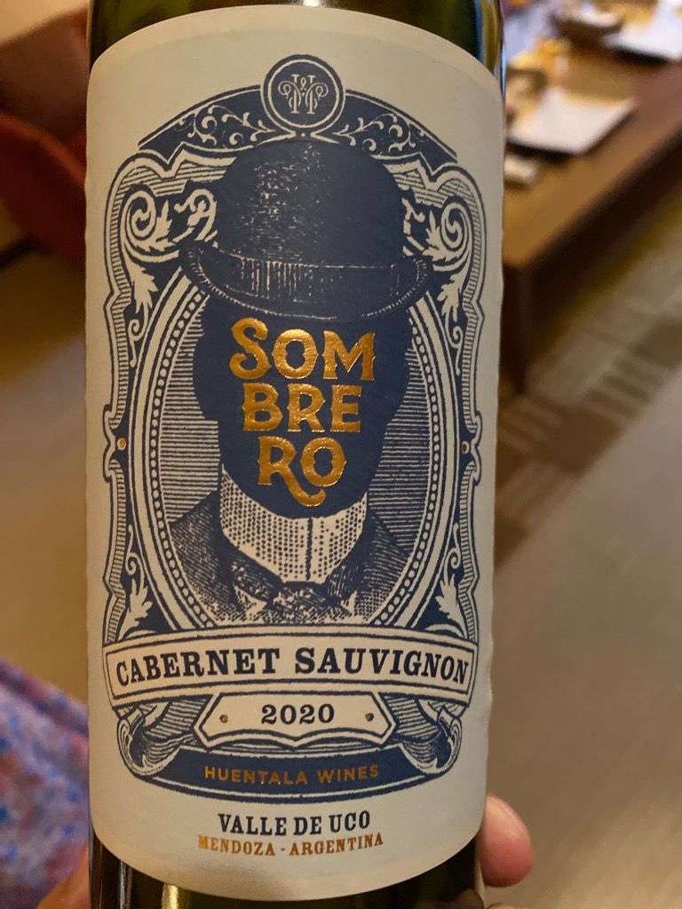 Huentala Wines Cabernet Sauvignon Gran Sombrero Argentina