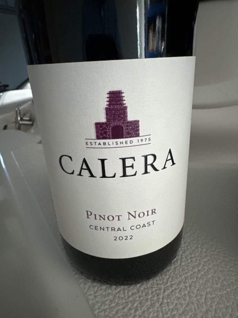 Calera Pinot Noir Central Coast Usa California Central Coast