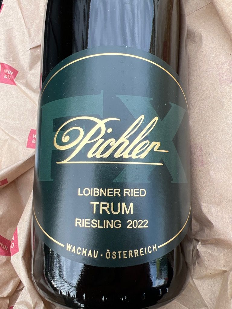 F X Pichler Riesling Smaragd Ried Trum Austria Nieder Sterreich