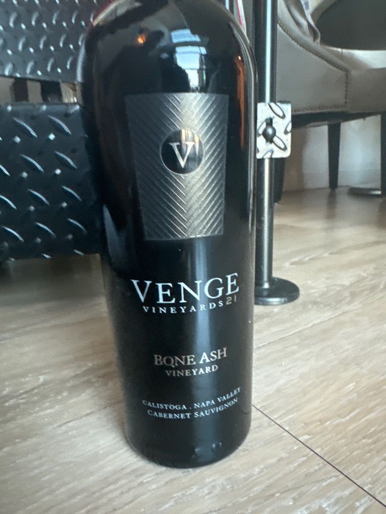 2021 Venge Vineyards Cabernet Sauvignon Bone Ash Vineyard USA