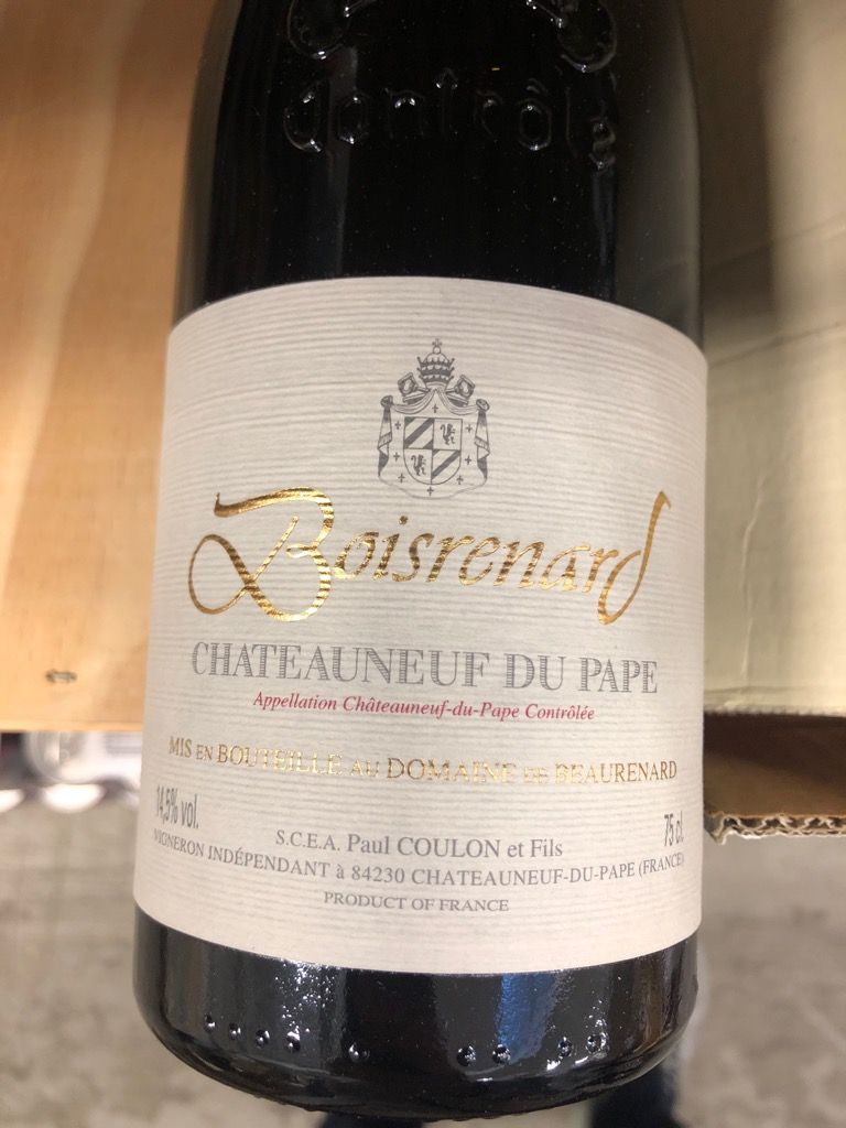 Domaine De Beaurenard Paul Coulon Et Fils Ch Teauneuf Du Pape