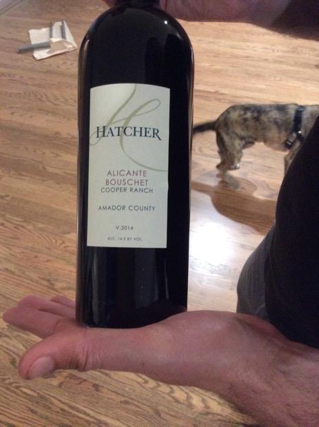 Hatcher Winery Alicante Bouschet Usa California Sierra