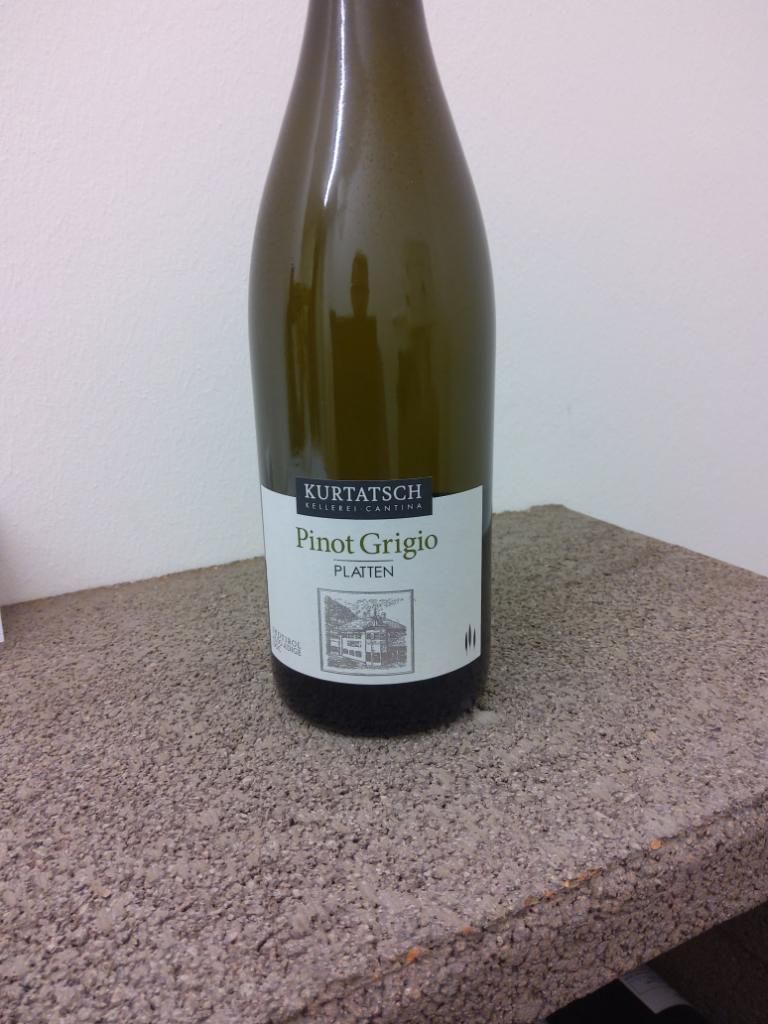 2019 Kellerei Kurtatsch Pinot Grigio Platten Italy Trentino Alto