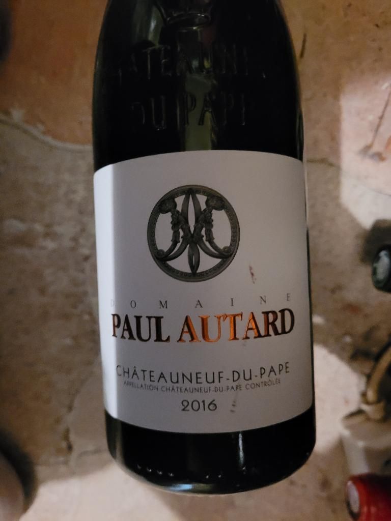 Domaine Paul Autard Ch Teauneuf Du Pape France Rh Ne Southern