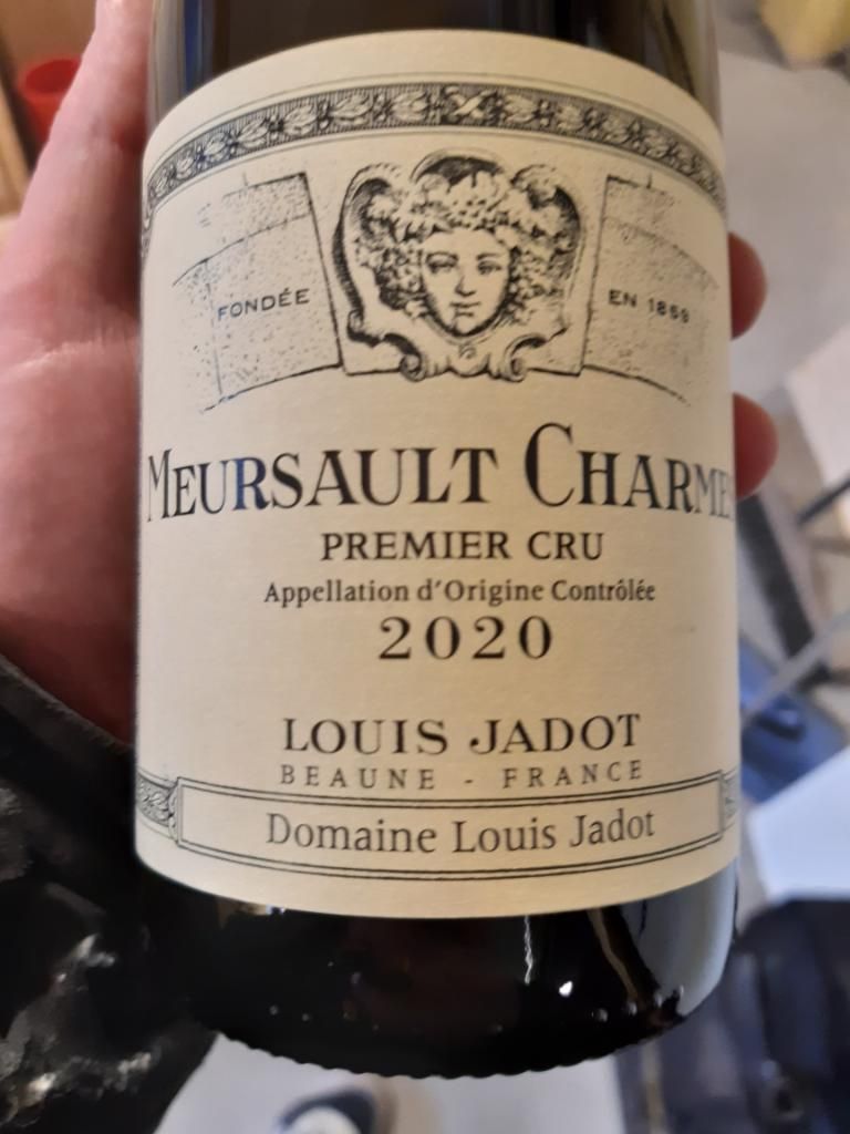 Louis Jadot Meursault Er Cru Charmes Domaine Louis Jadot France