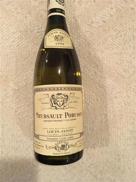 Louis Jadot Meursault Er Cru Porusot Domaine Louis Jadot France