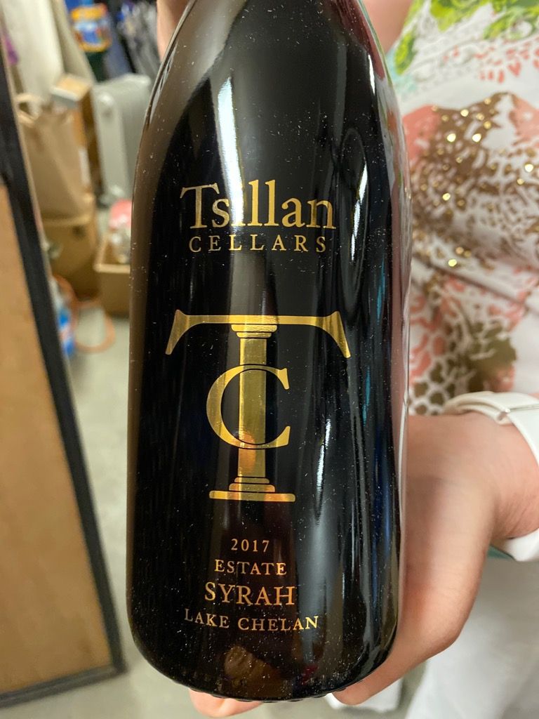 2017 Tsillan Cellars Syrah Estate USA Washington Columbia Valley