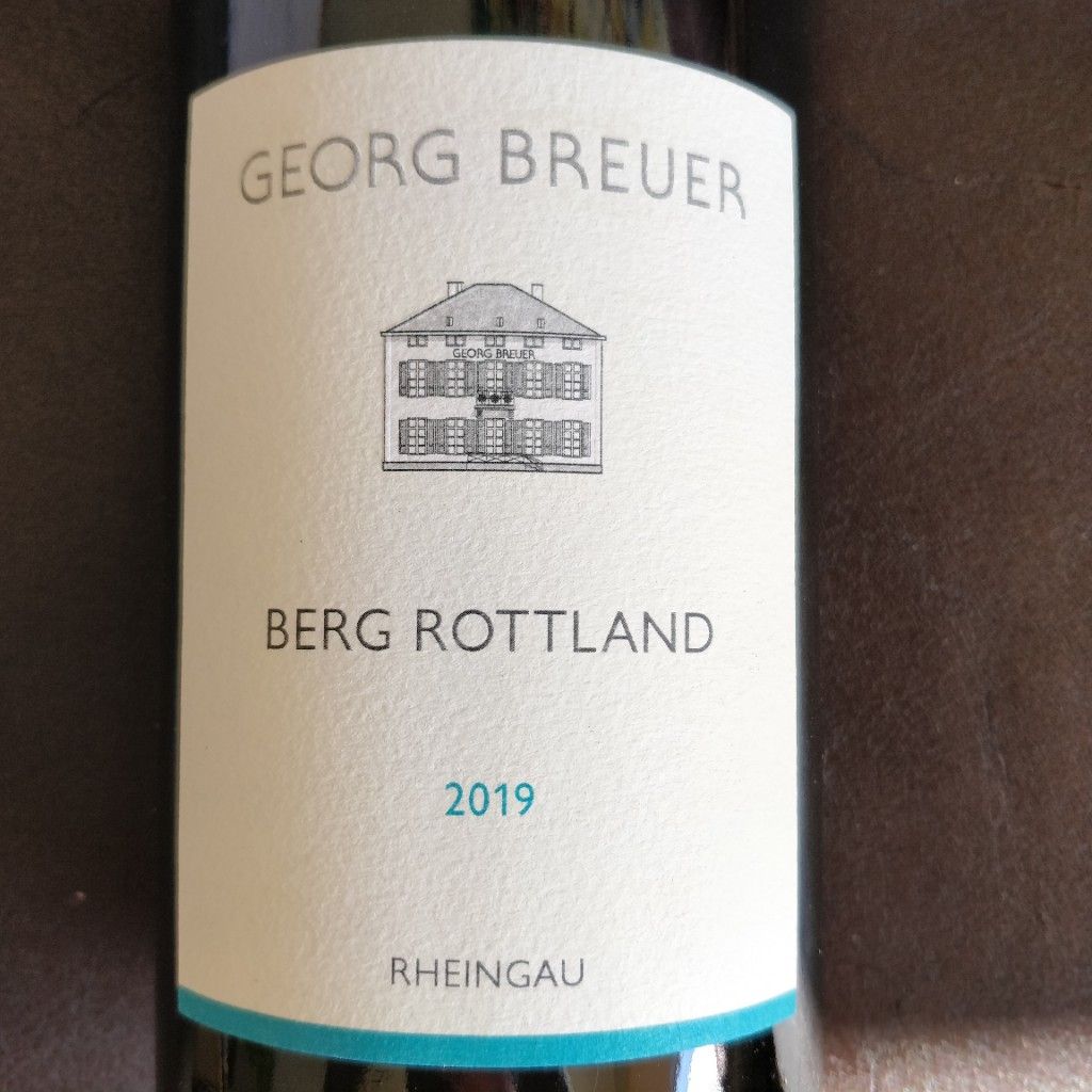 2019 Georg Breuer Rüdesheimer Berg Rottland Riesling Germany Rheingau