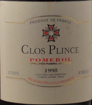 Clos Plince France Bordeaux Libournais Pomerol Cellartracker