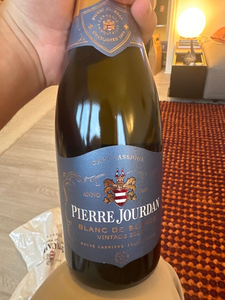 Pierre Jourdan Blanc De Blancs Brut South Africa Coastal Region