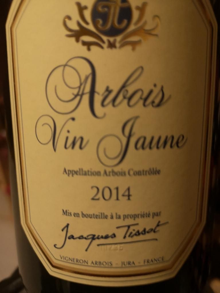 Domaine Jacques Tissot Arbois Vin Jaune France Jura Arbois