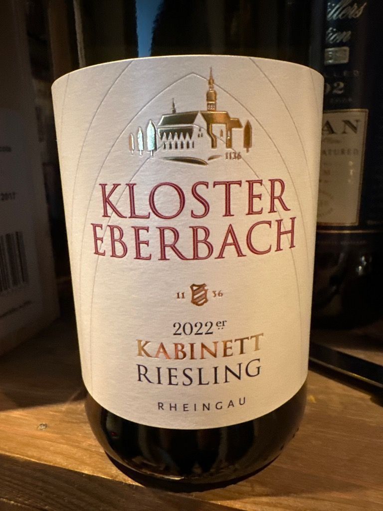 2022 Hessische Staatsweingüter Kloster Eberbach Riesling Kabinett