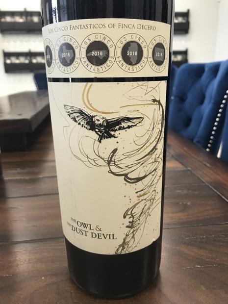 2017 Finca Decero The Owl The Dust Devil Remolinos Vineyard