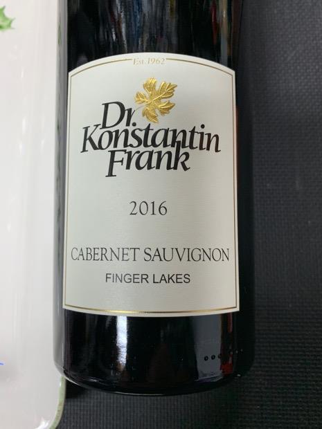 Dr Konstantin Frank Cabernet Sauvignon Usa New York Finger