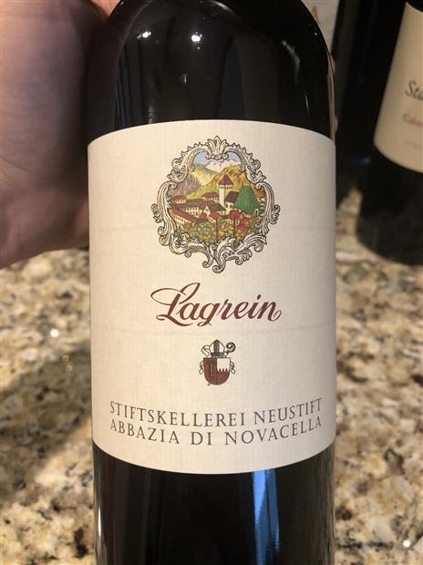 2014 Abbazia Di Novacella Stiftskellerei Neustift Lagrein Italy