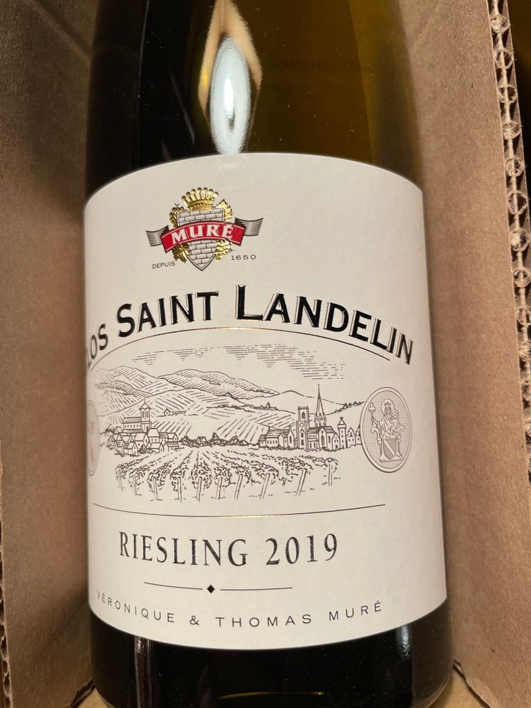 Domaine Mur Riesling Clos Saint Landelin France Alsace Alsace