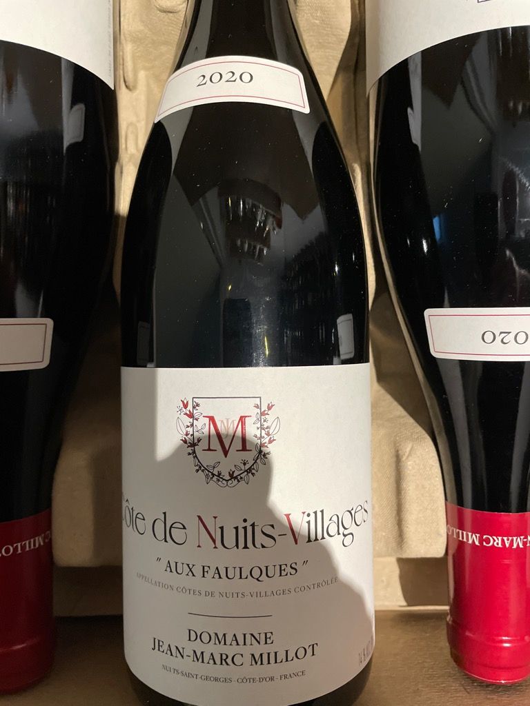 Jean Marc Millot C Te De Nuits Villages Aux Faulques France