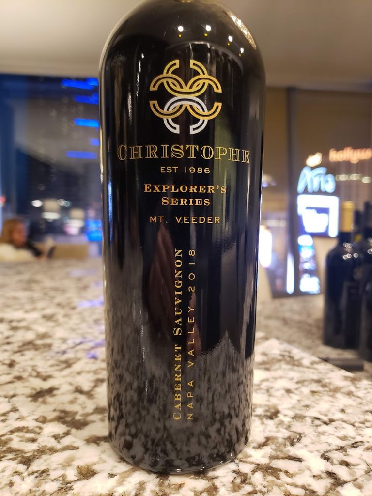 Christophe Cellars Cabernet Sauvignon Explorer S Series Mt Veeder