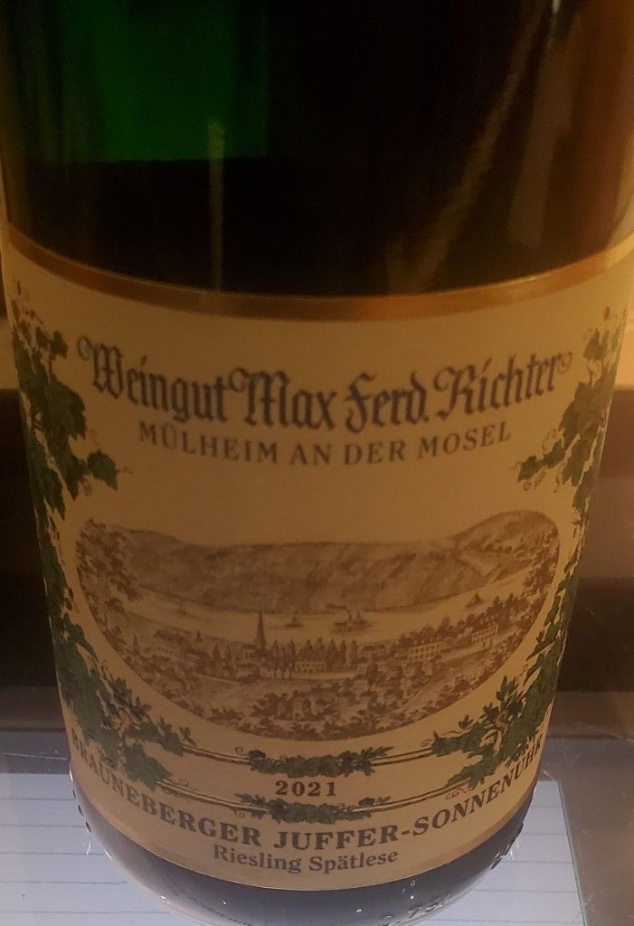 Weingut Max Ferd Richter Brauneberger Juffer Sonnenuhr Riesling