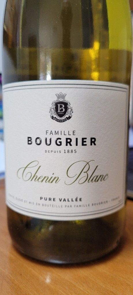 Famille Bougrier Chenin Blanc Pure Val E France Loire Valley