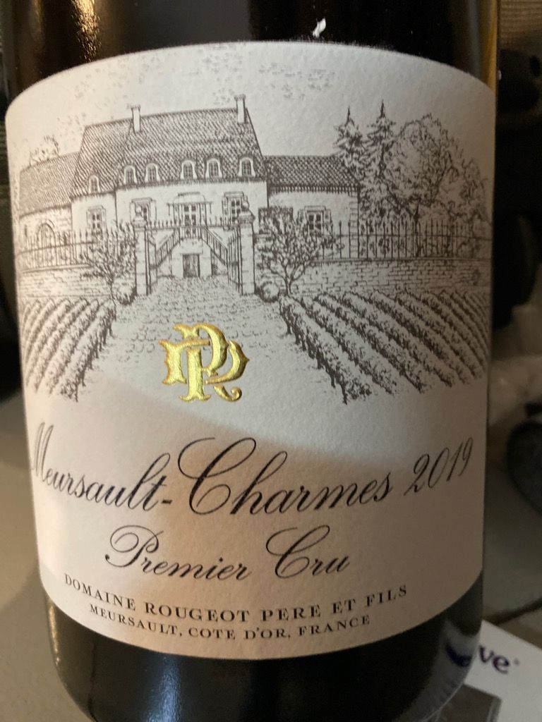 Domaine Rougeot Meursault Er Cru Charmes France Burgundy C Te