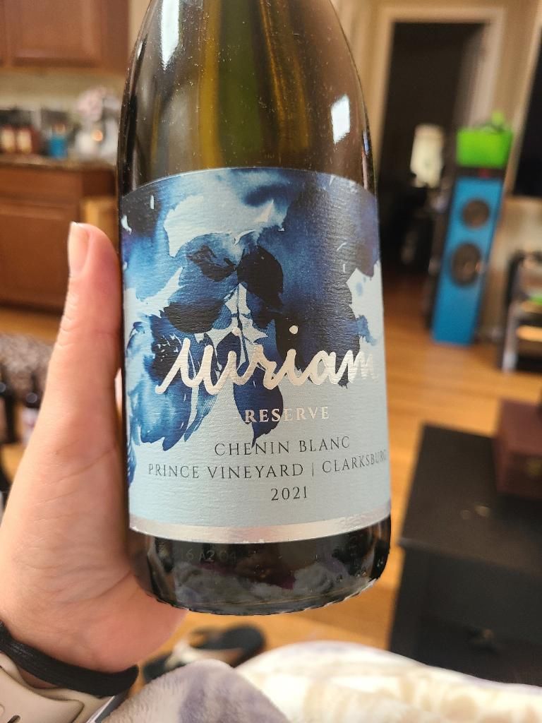 Alexandra Farber Chenin Blanc Miriam Reserve Prince Vineyard Usa