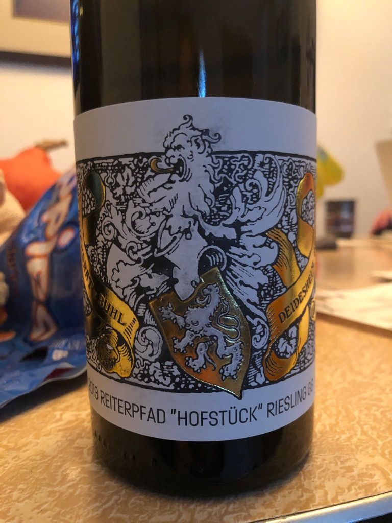 2019 Reichsrat Von Buhl Ruppertsberger Reiterpfad Hofstück Riesling