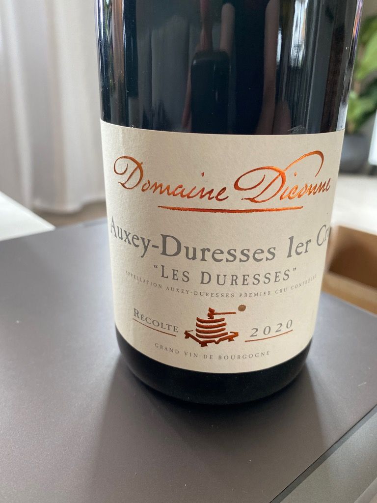 Jean Pierre Diconne Auxey Duresses Er Cru Les Duresses Rouge