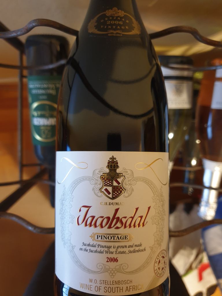 2006 Jacobsdal Pinotage South Africa Coastal Region Stellenbosch