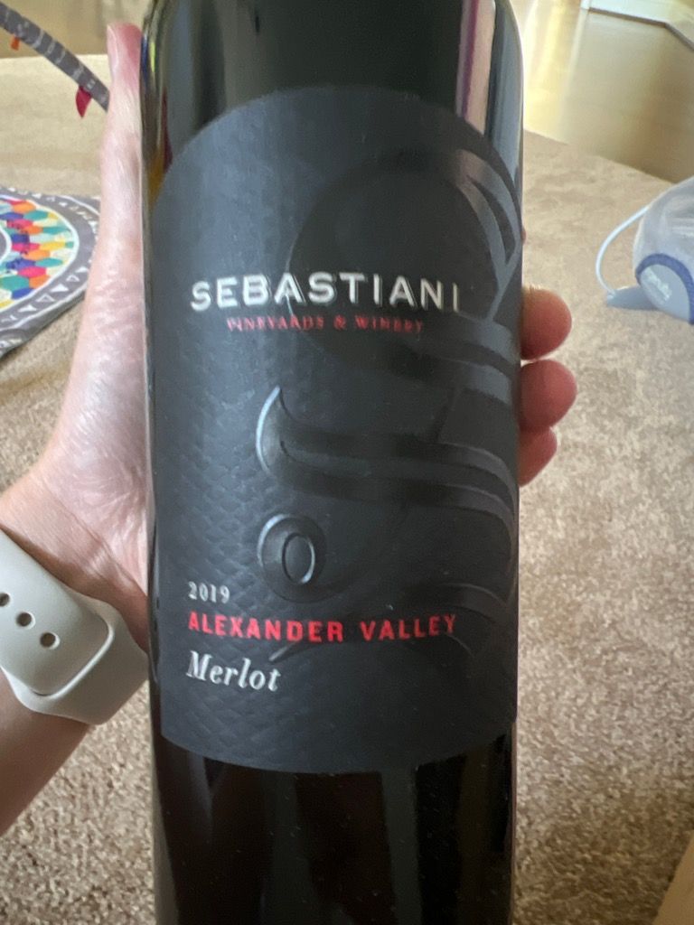 2020 Sebastiani Vineyards Winery Merlot Alexander Valley USA