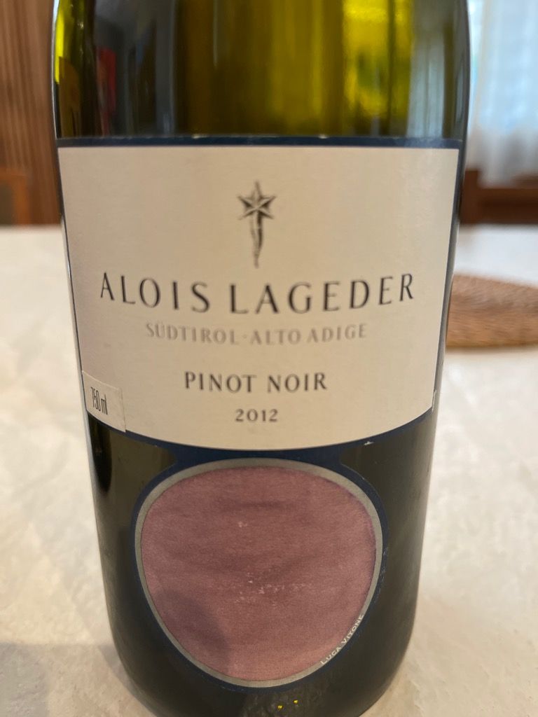 Alois Lageder Pinot Noir Italy Trentino Alto Adige Alto Adige