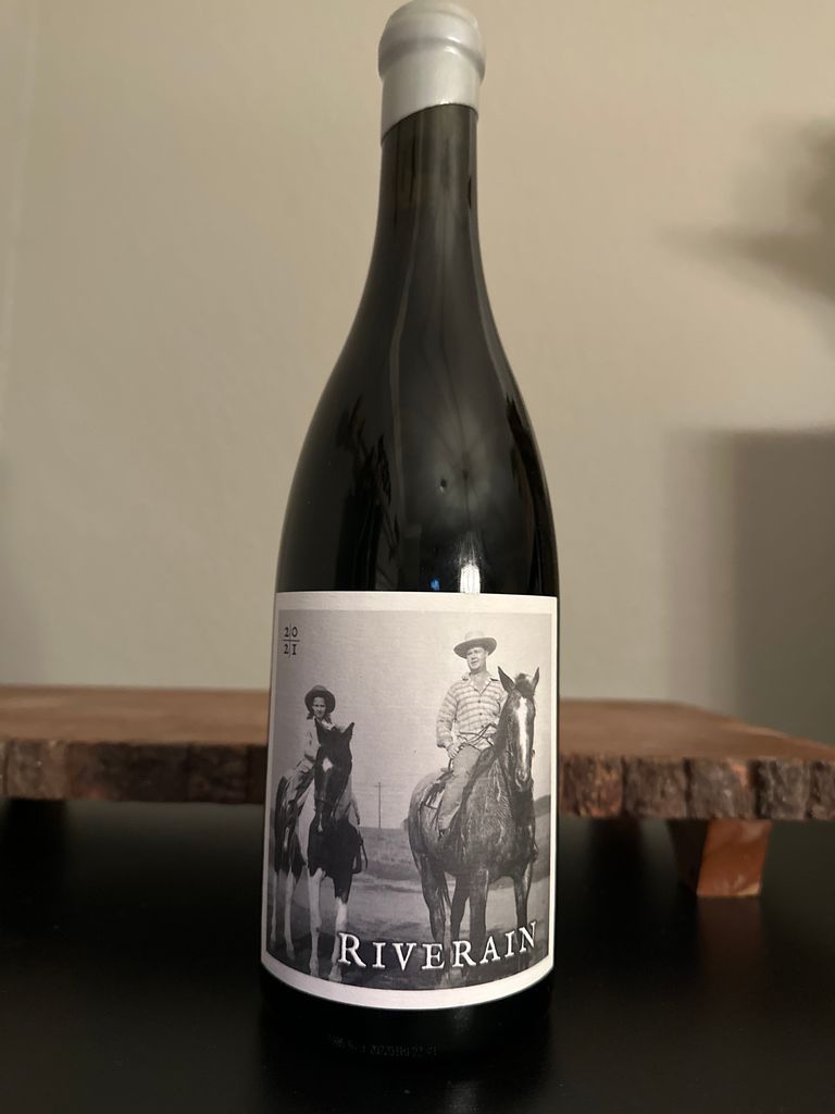 2022 Riverain Pinot Noir Generations Vineyard USA California Sonoma