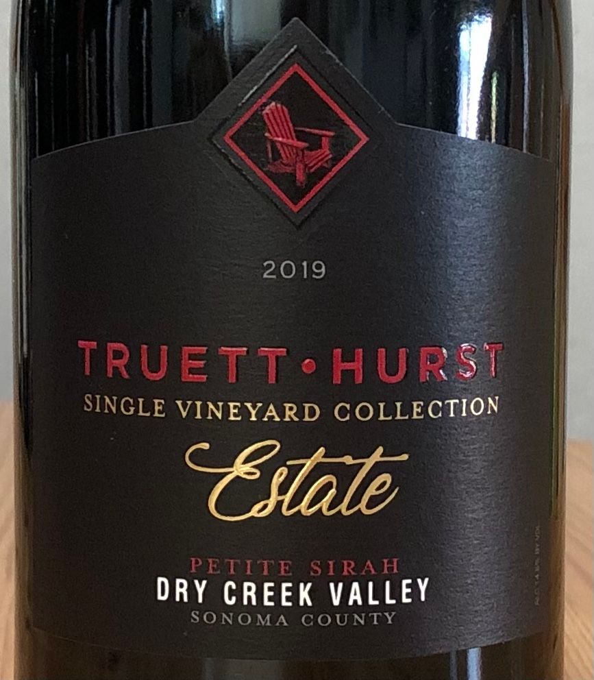 2019 Truett Hurst Petite Sirah Estate Dry Creek Valley USA California