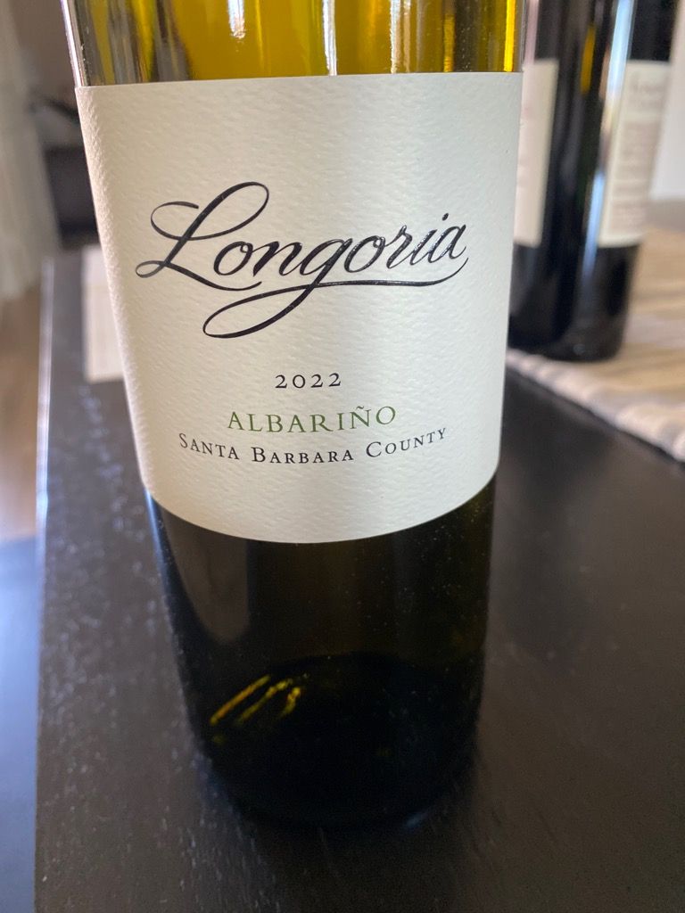 2022 Longoria Albariño Clover Creek Vineyard USA California Central