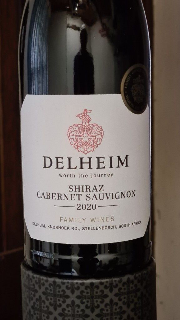 2020 Delheim Shiraz Cabernet Sauvignon South Africa Coastal Region