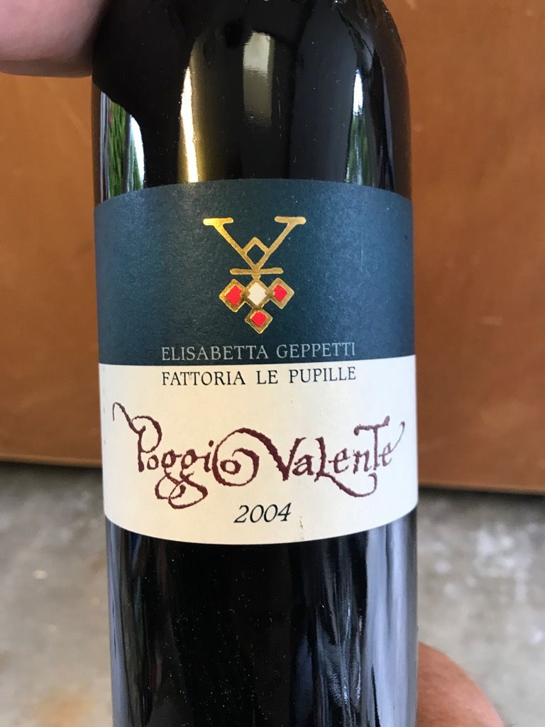 Fattoria Le Pupille Elisabetta Geppetti Riserva Poggio Valente