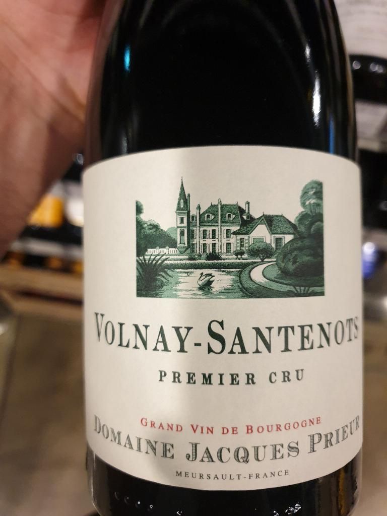 Domaine Jacques Prieur Volnay Er Cru Clos Des Santenots France