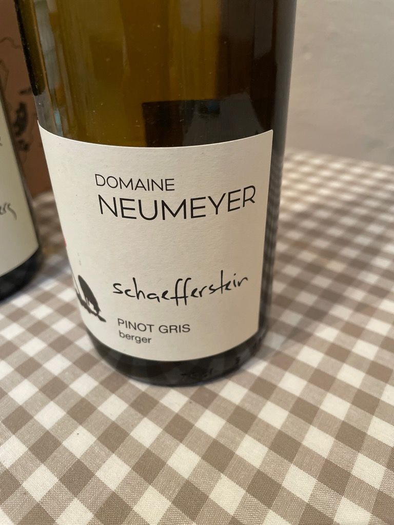 2021 Domaine Gérard Neumeyer Pinot Gris Le Berger France Alsace