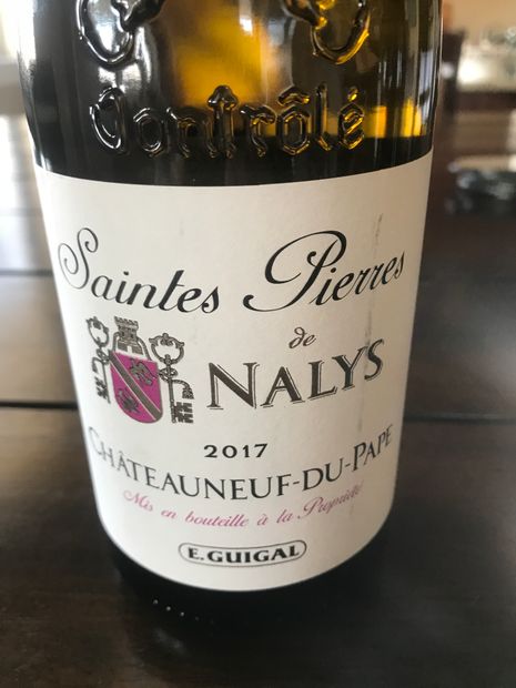 2019 Château de Nalys Châteauneuf du Pape Saintes Pierres de Nalys