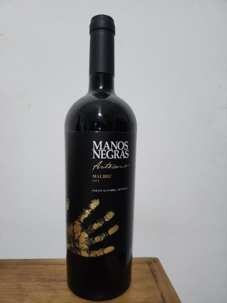 2020 Manos Negras Malbec Artesano Paraje Altamira Argentina Mendoza