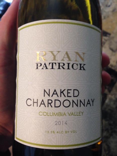 Ryan Patrick Vineyards Chardonnay Naked Usa Washington Columbia