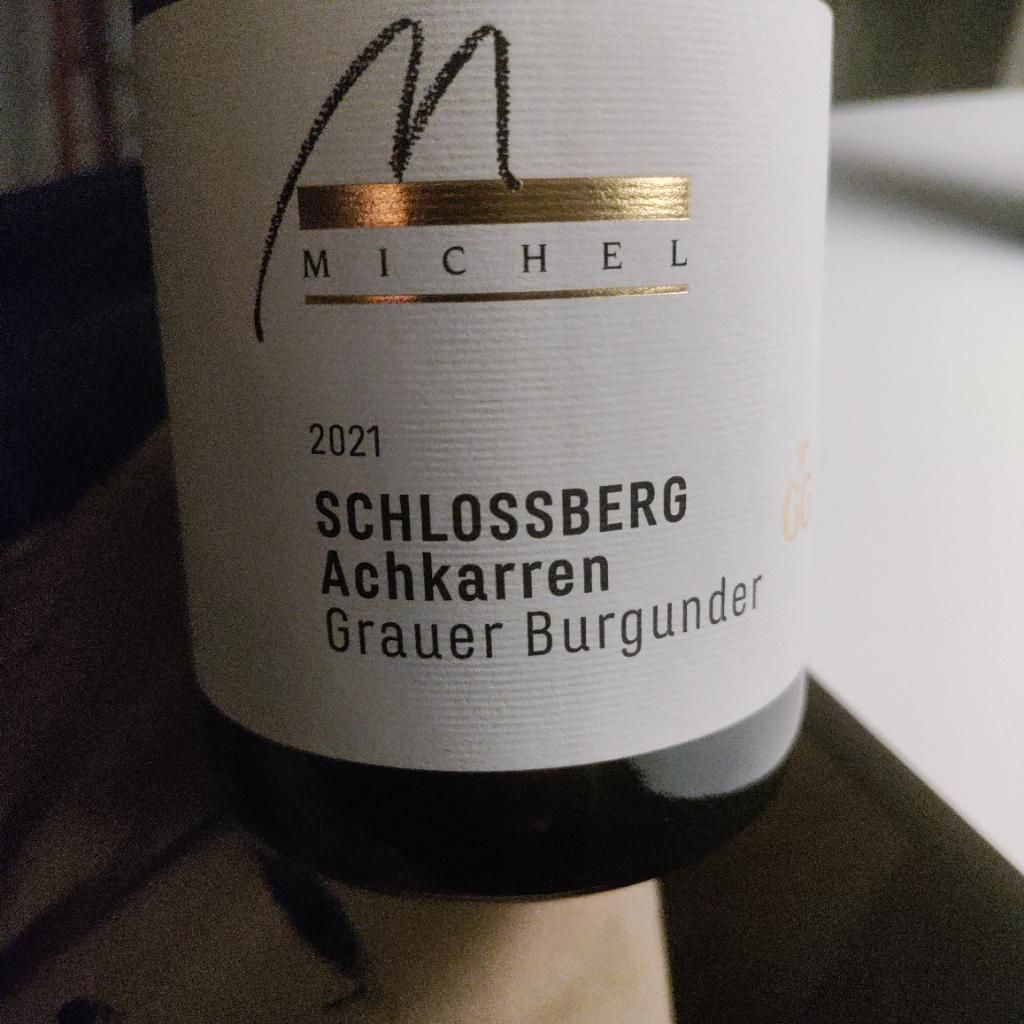 2020 Weingut Michel Achkarrer Schlossberg Grauer Burgunder Großes