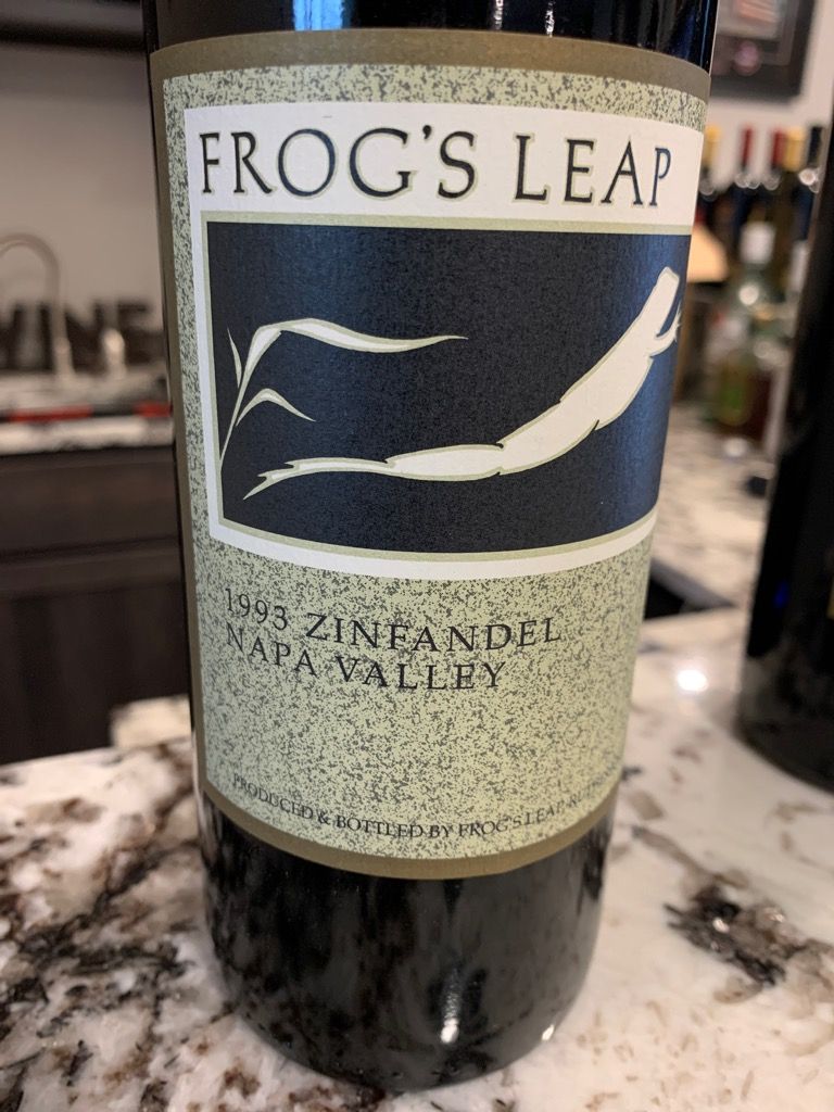 Frog S Leap Zinfandel Usa California Napa Valley Cellartracker