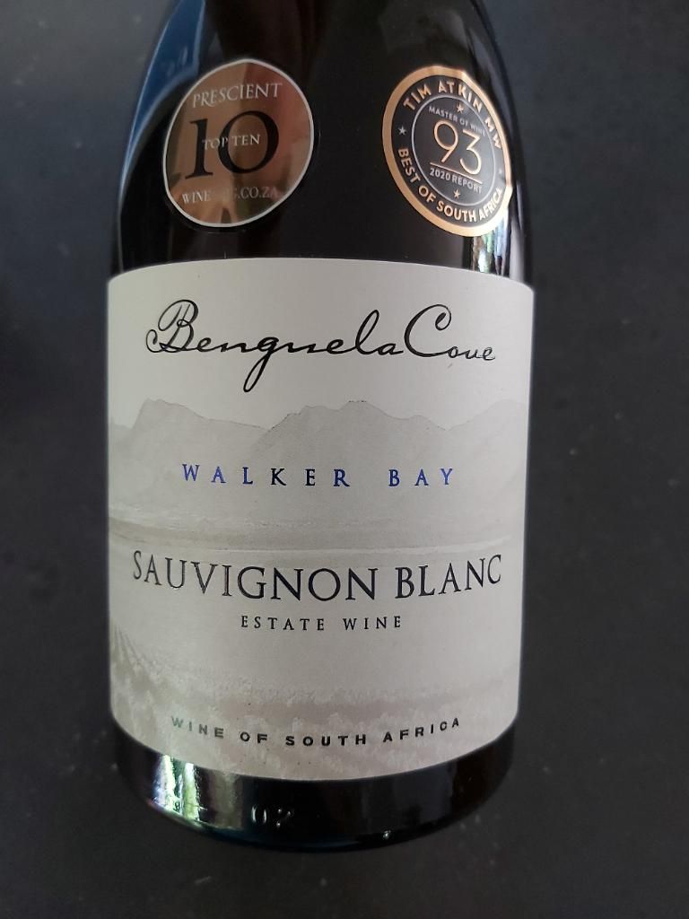 NV Benguela Cove Sauvignon Blanc Walker Bay South Africa Cape South