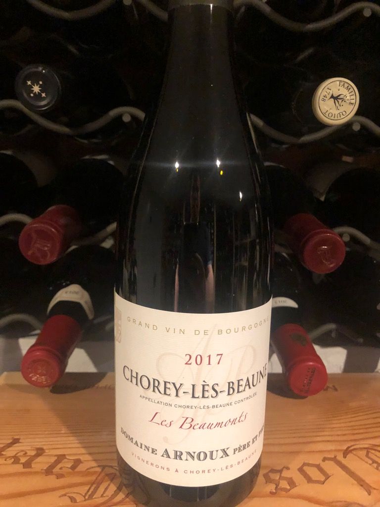 2017 Domaine Arnoux Pére et Fils Chorey les Beaune Les Beaumonts