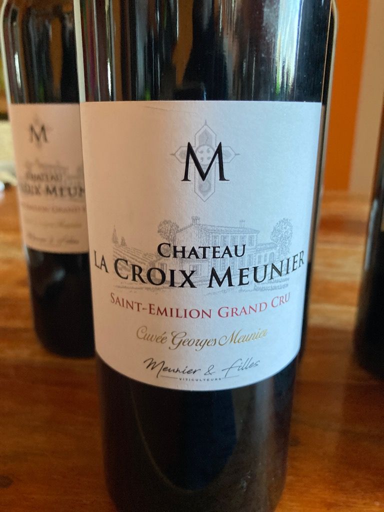 Ch Teau La Croix Meunier Cuv E Georges Meunier France Bordeaux