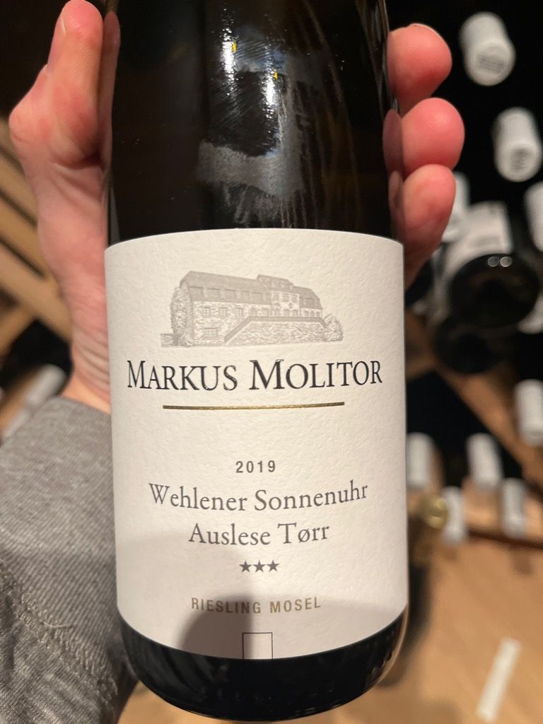 Markus Molitor Wehlener Sonnenuhr Riesling Auslese T Rr